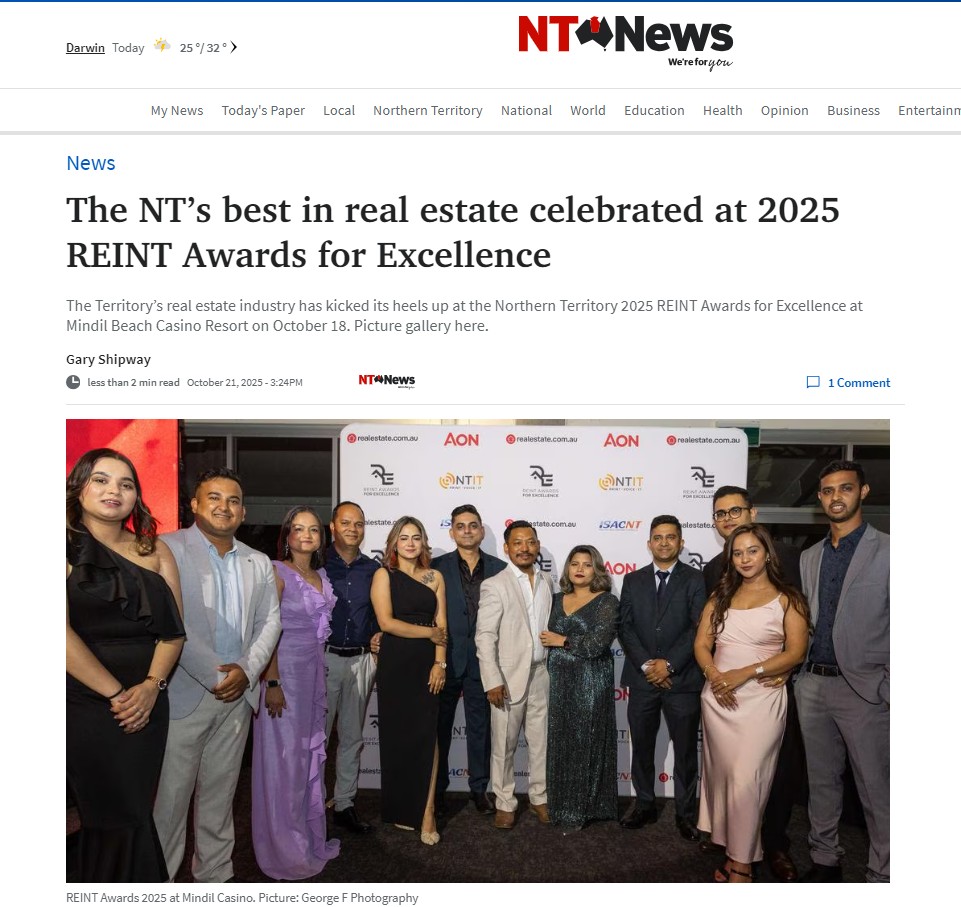 NT News image Get 2 Months Free Property Management in Darwin